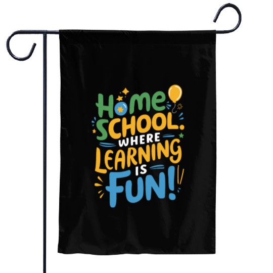 Embrace The Homeschool Journey With Your Garden Flags