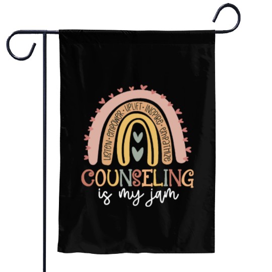Back to School Counselor Garden Flags Counseling