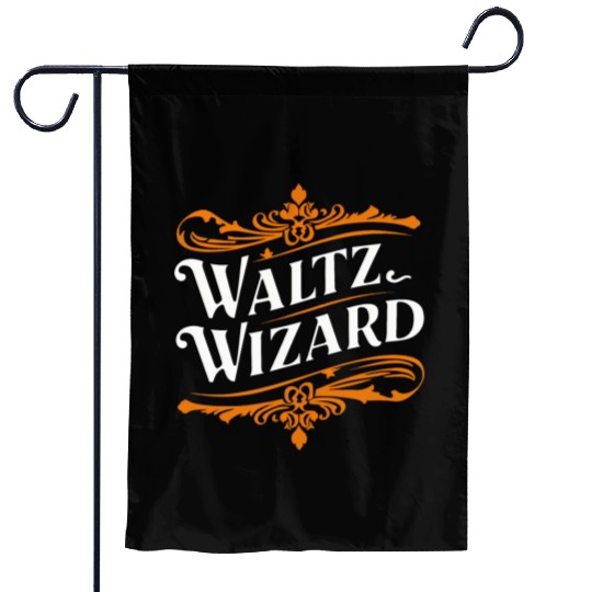 Waltz Wizard Ballroom Dancing Garden Flags