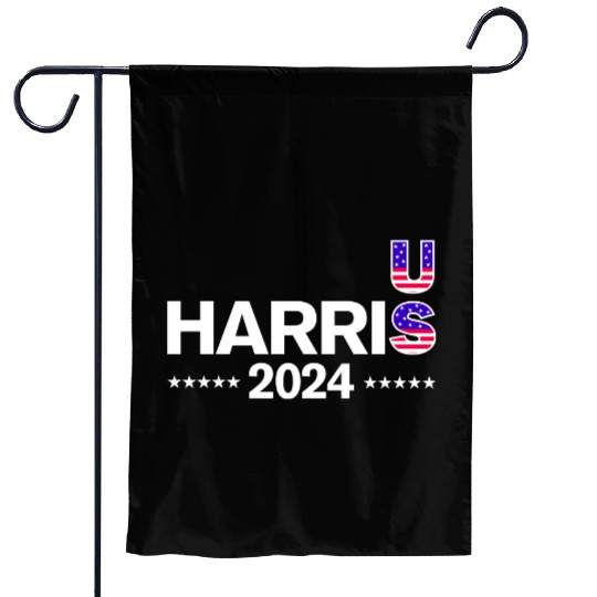 US Election 2024 Harris Garden Flags