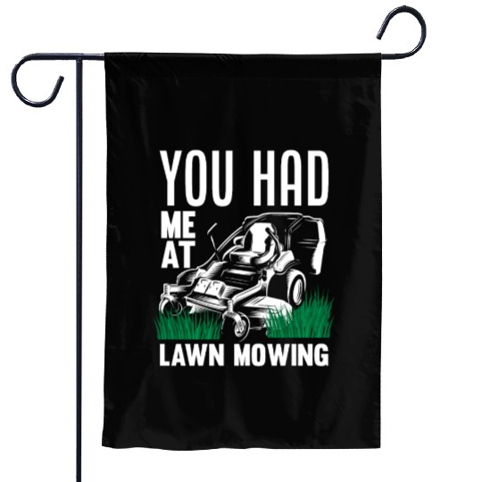 Landscaper Gardener Lawn Mowing Hobby Garden Flags