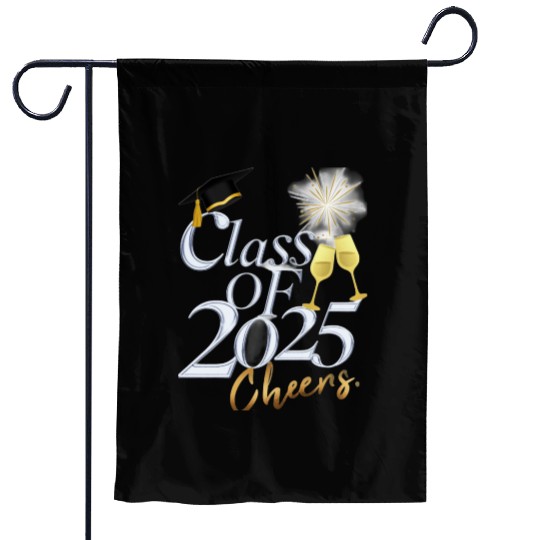Class of 2025 cheers Garden Flags