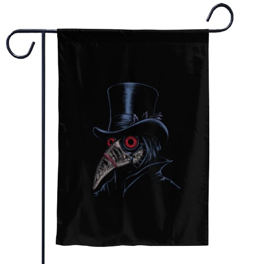 Plague Doctor Garden Flags