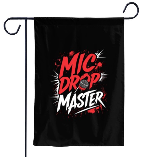 Epic Lyrical Battle of the Titans: Hip Hop Rap Garden Flags