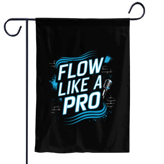 Epic Lyrical Battle of the Titans: Hip Hop Rap Garden Flags