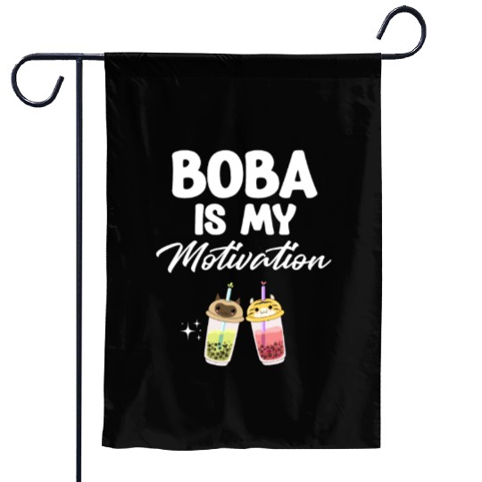 Boba Is My Motivation Bubble Japan K-pop Korean Garden Flags