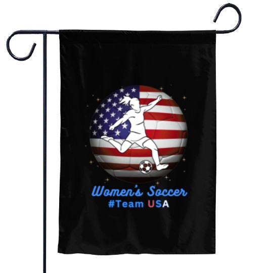Women's Soccer #Team USA - watch women's sports Garden Flags