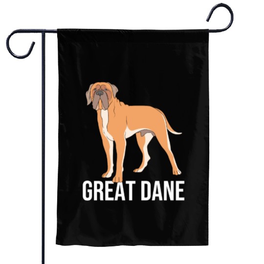 Cute Dog Lover Dog Mom And Dog Dad Great Dane Garden Flags