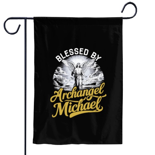 Archangel Michael Catholic Christianity Angel Garden Flags