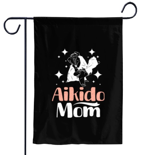 Mother's day Mama Aikido Mom Garden Flags