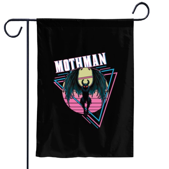 Mothman Retro Vintage Monster Creepy Cryptid Garden Flags