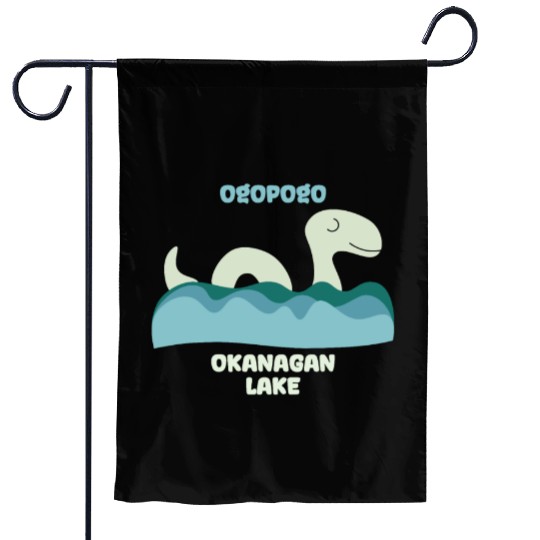 Ogopogo Okanagan Lake Monster Cryptid Garden Flags