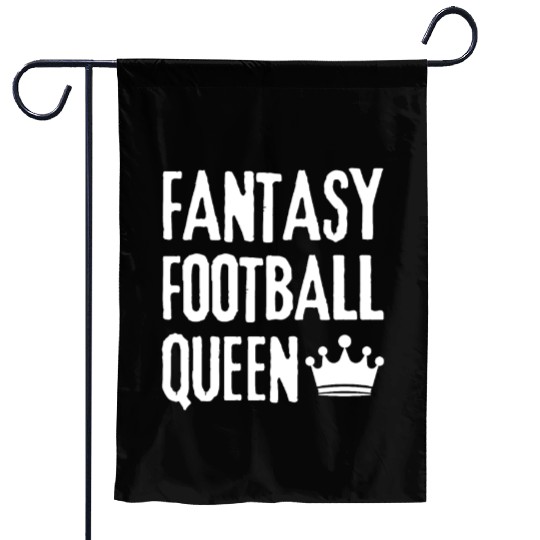 Fantasy Football Queen Garden Flags