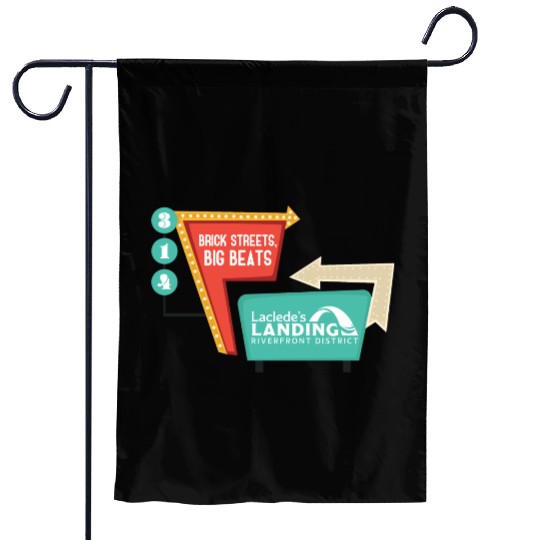 Brick Streets, Big Beats Light Garden Flags