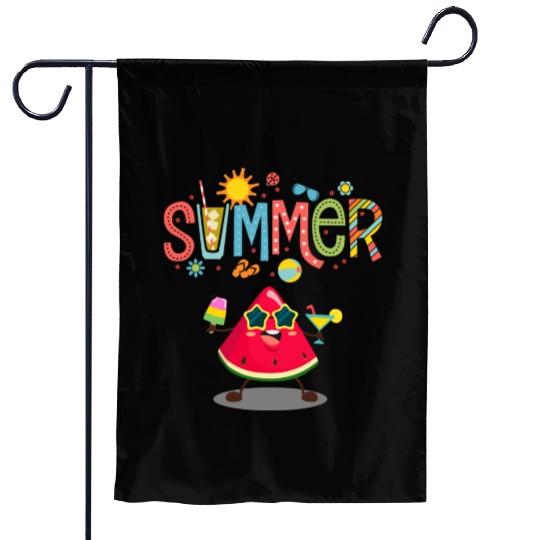 Summer Vibes: Fresh Watermelon Design! Garden Flags