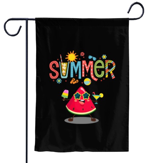 Summer Vibes: Fresh Watermelon Design! Garden Flags
