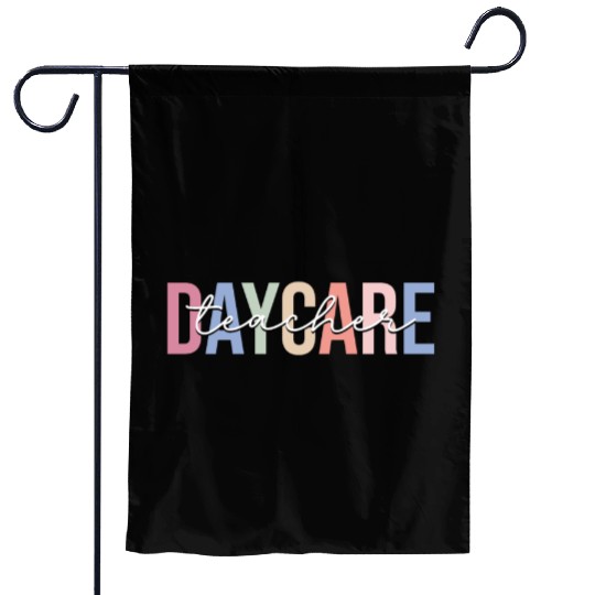 Daycare Teacher Daycare Provider Childcare Garden Flags