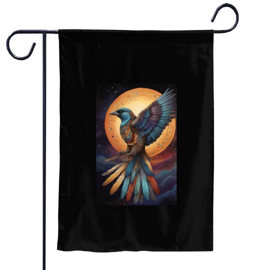 Bird of paradise Garden Flags