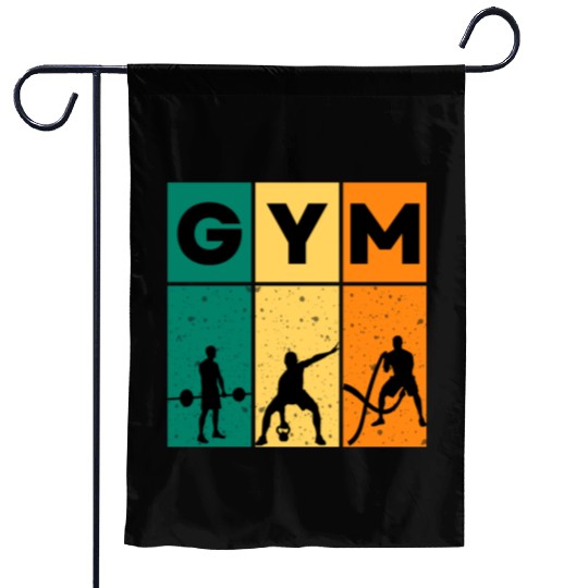 GYM fitness gyms near me planet fitness Garden Flags