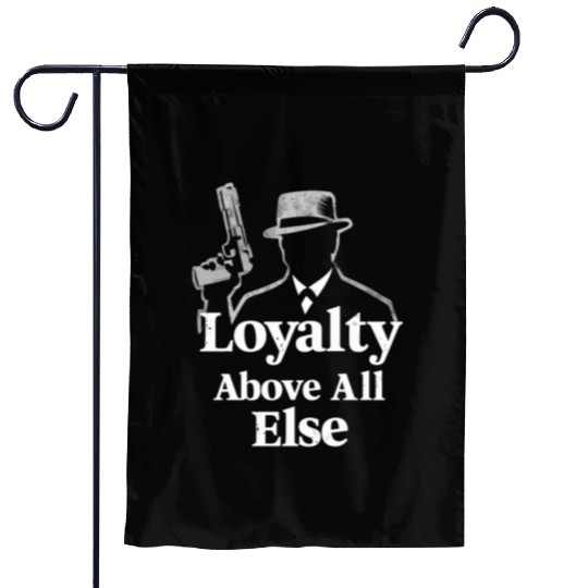 Mobster Gangster Mafia Organized Crime Boss Garden Flags