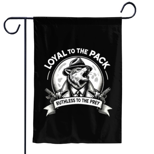Mobster Gangster Mafia Organized Crime Boss Garden Flags