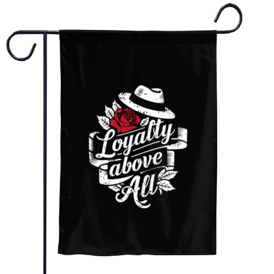 Mobster Gangster Mafia Organized Crime Boss Garden Flags