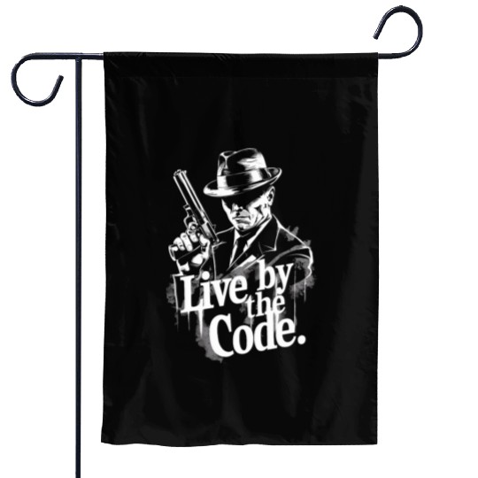 Mobster Gangster Mafia Organized Crime Boss Garden Flags