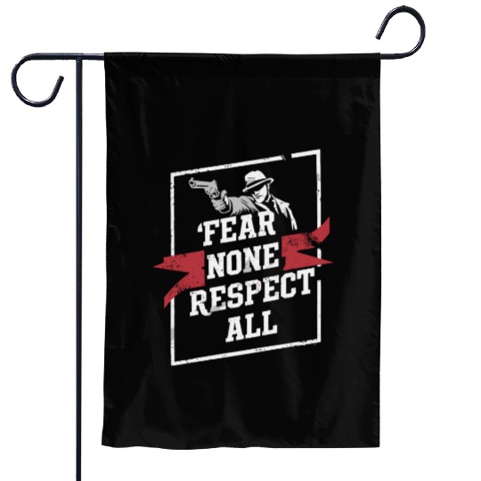 Mobster Gangster Mafia Organized Crime Boss Garden Flags