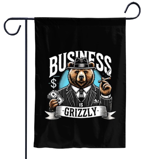 Mobster Gangster Mafia Organized Crime Boss Garden Flags