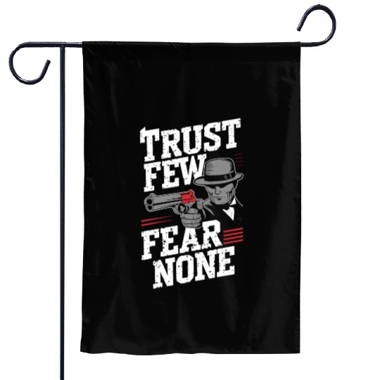 Mobster Gangster Mafia Organized Crime Boss Garden Flags