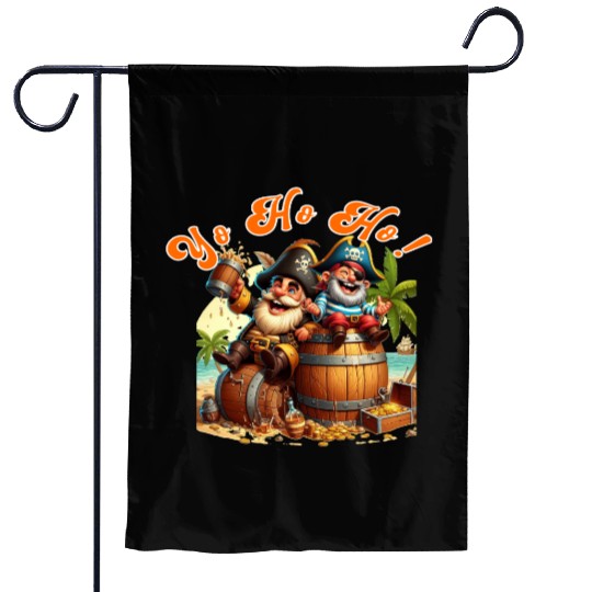 Pirate Rum Garden Flags