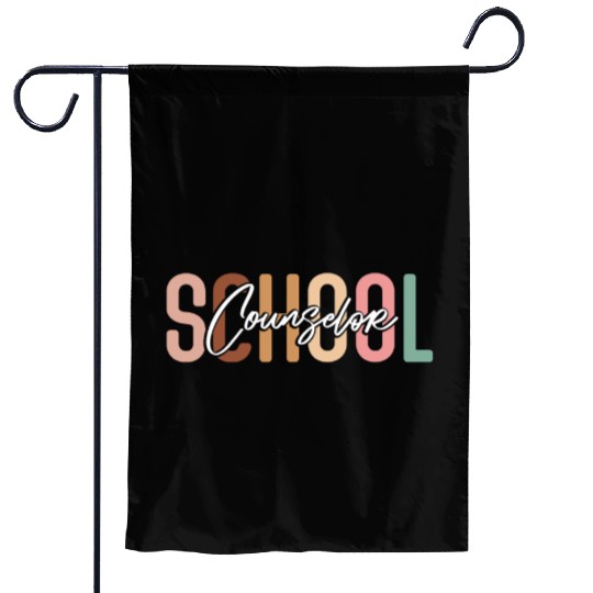 School Counselor School Counselor Garden Flags