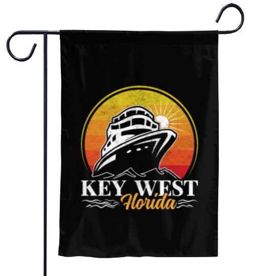 KEY-WEST FLORDIA Sailing West Keys Sailing Outfit Garden Flags
