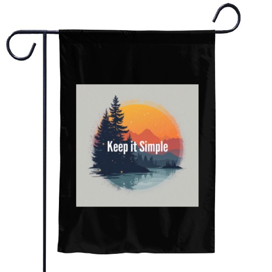 keep it simple trends Garden Flags