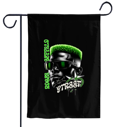 ROGUE BUFFALO STREET WEARE Garden Flags