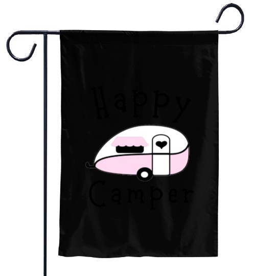 Happy Camper - Camping Garden Flags