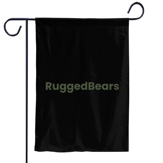 RuggedBears Olive Collection Garden Flags