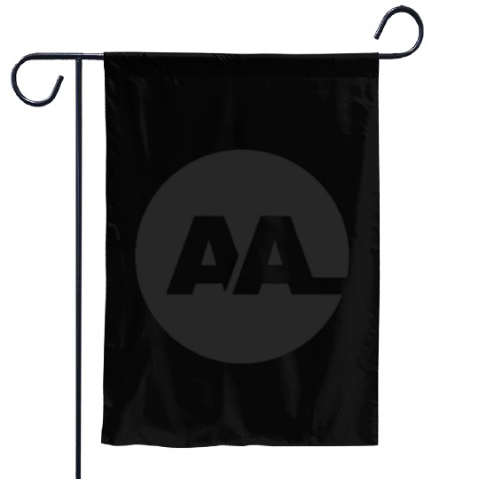 AA _ logo with your name or your channel name Garden Flags