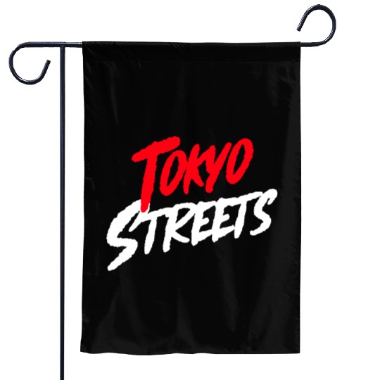 Tokyo Streets Garden Flags