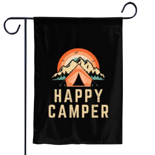 Happy Camper - Camping Lover Garden Flags
