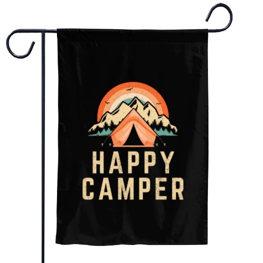 Happy Camper - Camping Lover Garden Flags