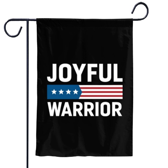 Joyful Warrior American Garden Flags