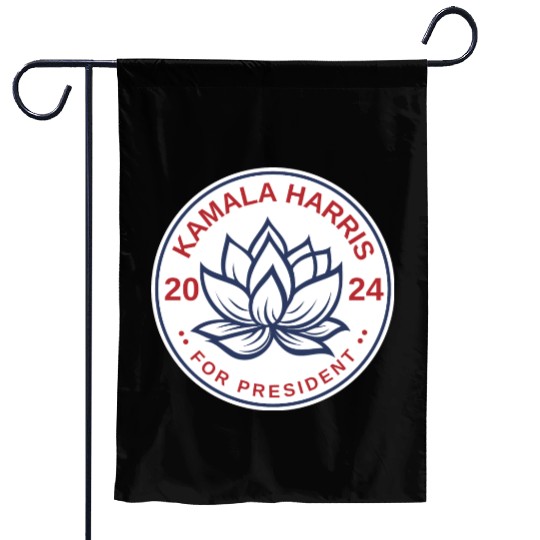Kamala Harris For President Kamala Lotus Garden Flags