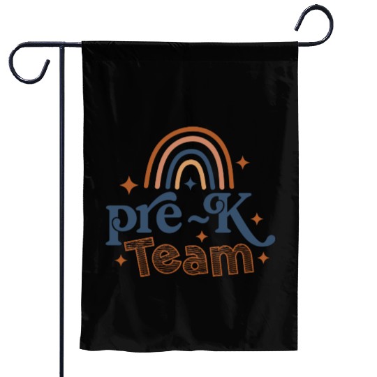 Pre-K Team - Preschool Teacher Garden Flags