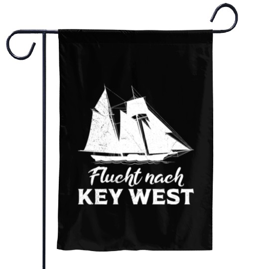 Florida ESCAPE TO KEY-WEST Sailing Florida Garden Flags