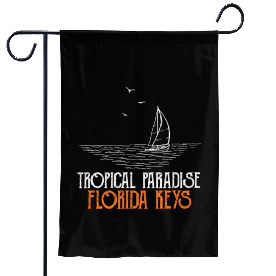 West Keys TROPICAL PARADISE FLORIDA KEYS Garden Flags