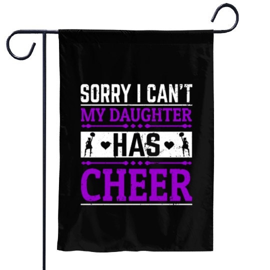 My Daughter Cheer Mom Cheerleading Mother's Day Garden Flags
