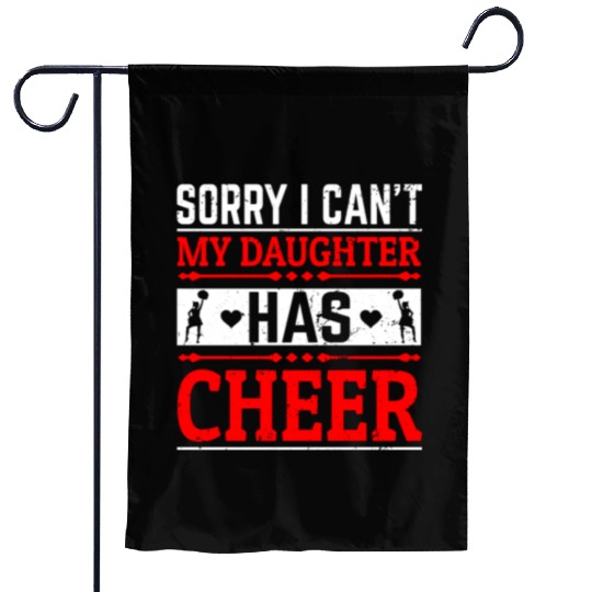 My Daughter Cheer Mom Cheerleading Mother's Day Garden Flags