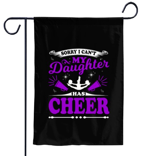My Daughter Cheer Mom Cheerleading Mother's Day Garden Flags