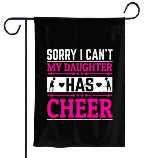 My Daughter Cheer Mom Cheerleading Mother's Day Garden Flags